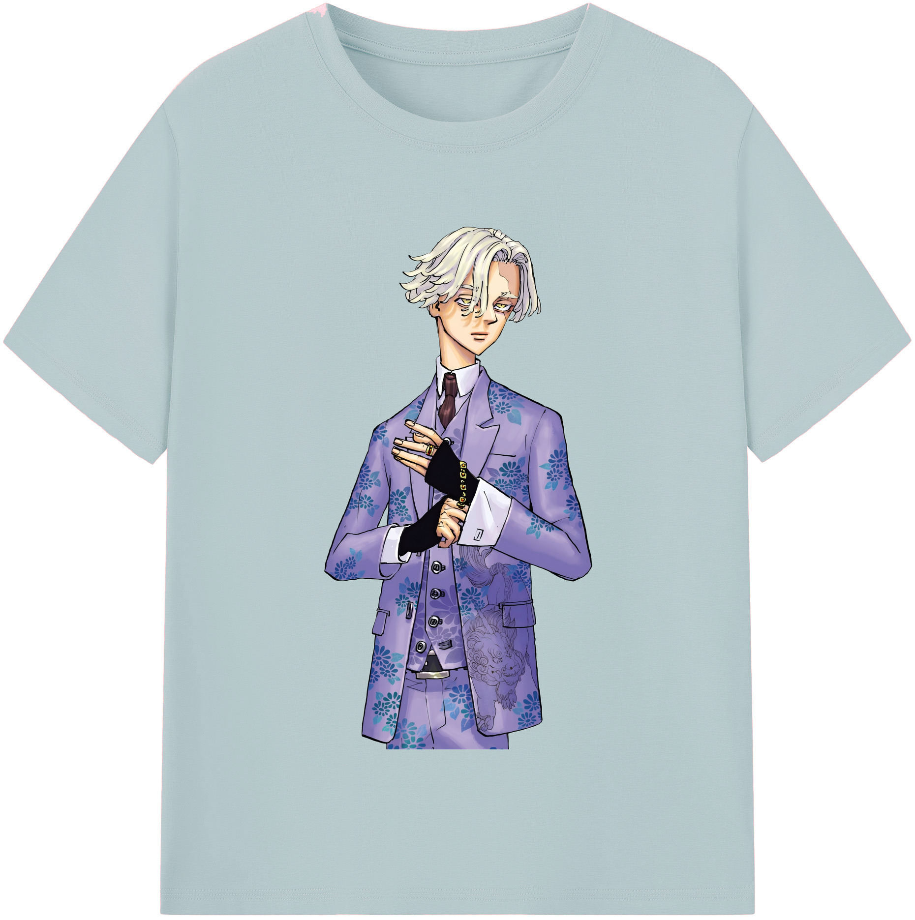 （画像用） 東京リベンジャーズ Tokyo Revengers 綿100％半袖Tシャツ（フロントプリント）
